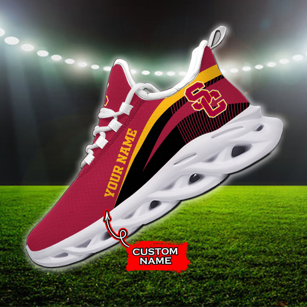 Ideafootwear USC Trojans NCAA Max Soul Shoes Sneakers For Men And Women