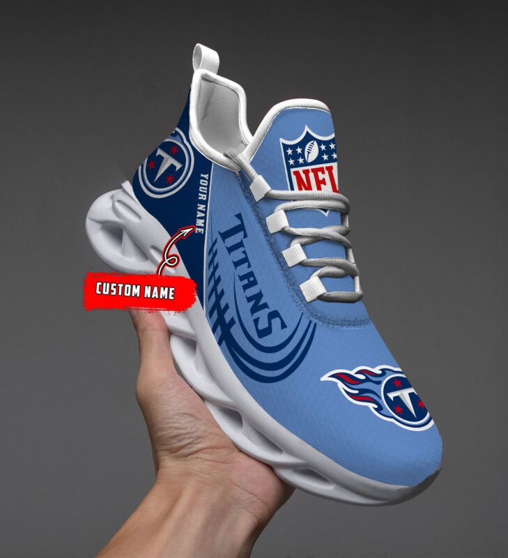 Ideafootwear Tennessee Titans Max Soul Shoes Sneakers For Men And Women