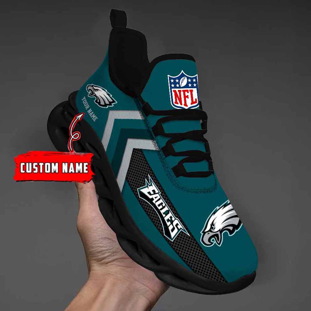 Ideafootwear Philadelphia Eagles Max Soul Shoes Sneakers For Men And Women