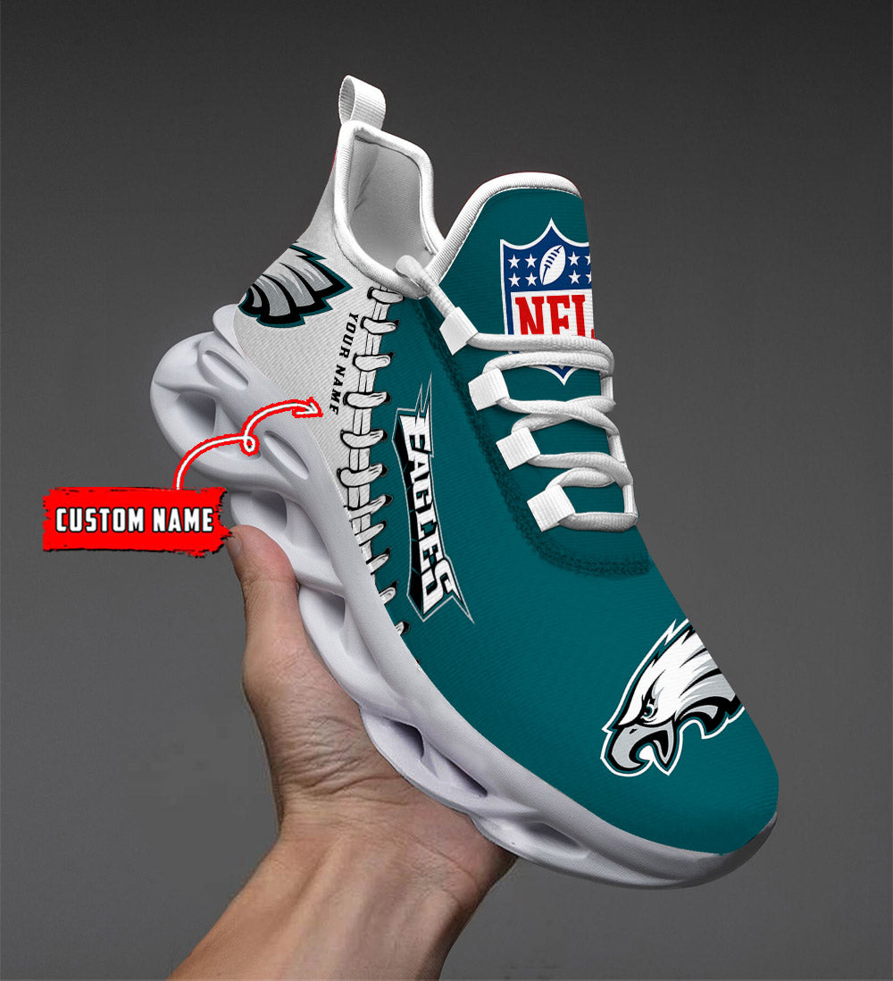 Ideafootwear Philadelphia Eagles Max Soul Shoes Sneakers For Men And Women