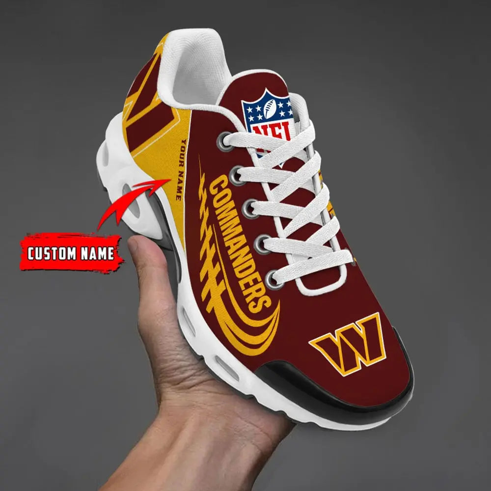 Ideafootwear Washington Commanders Max Soul Shoes Sneakers For Men And Women