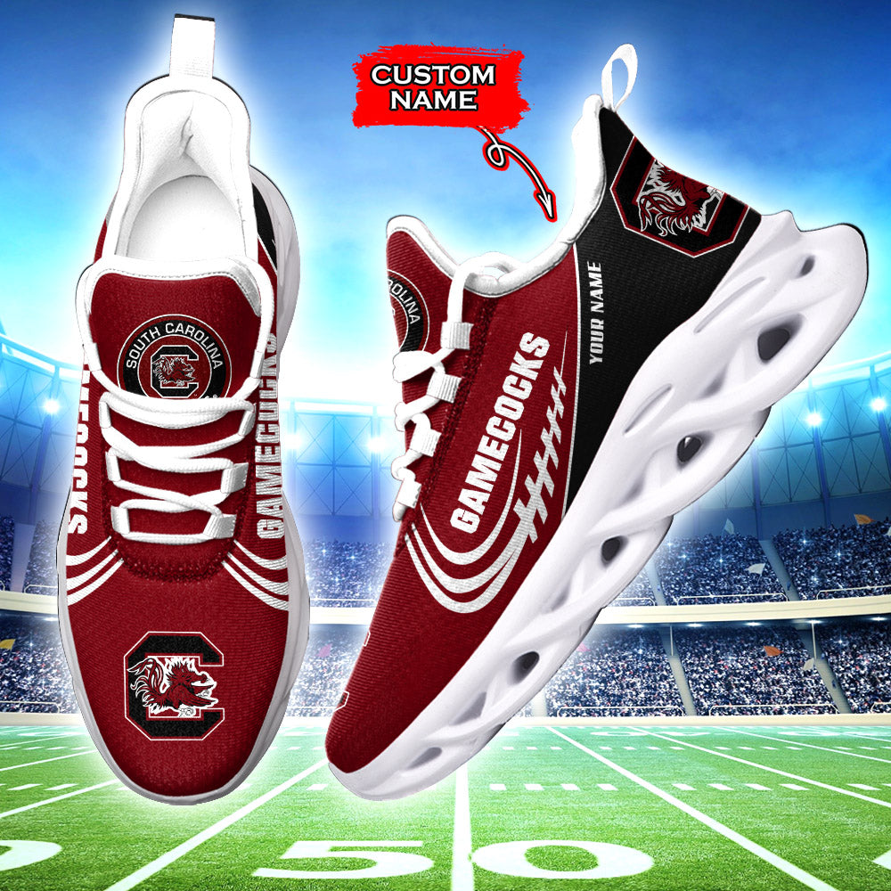 Ideafootwear South Carolina Gamecocks NCAA Max Soul Shoes Sneakers For Men And Women