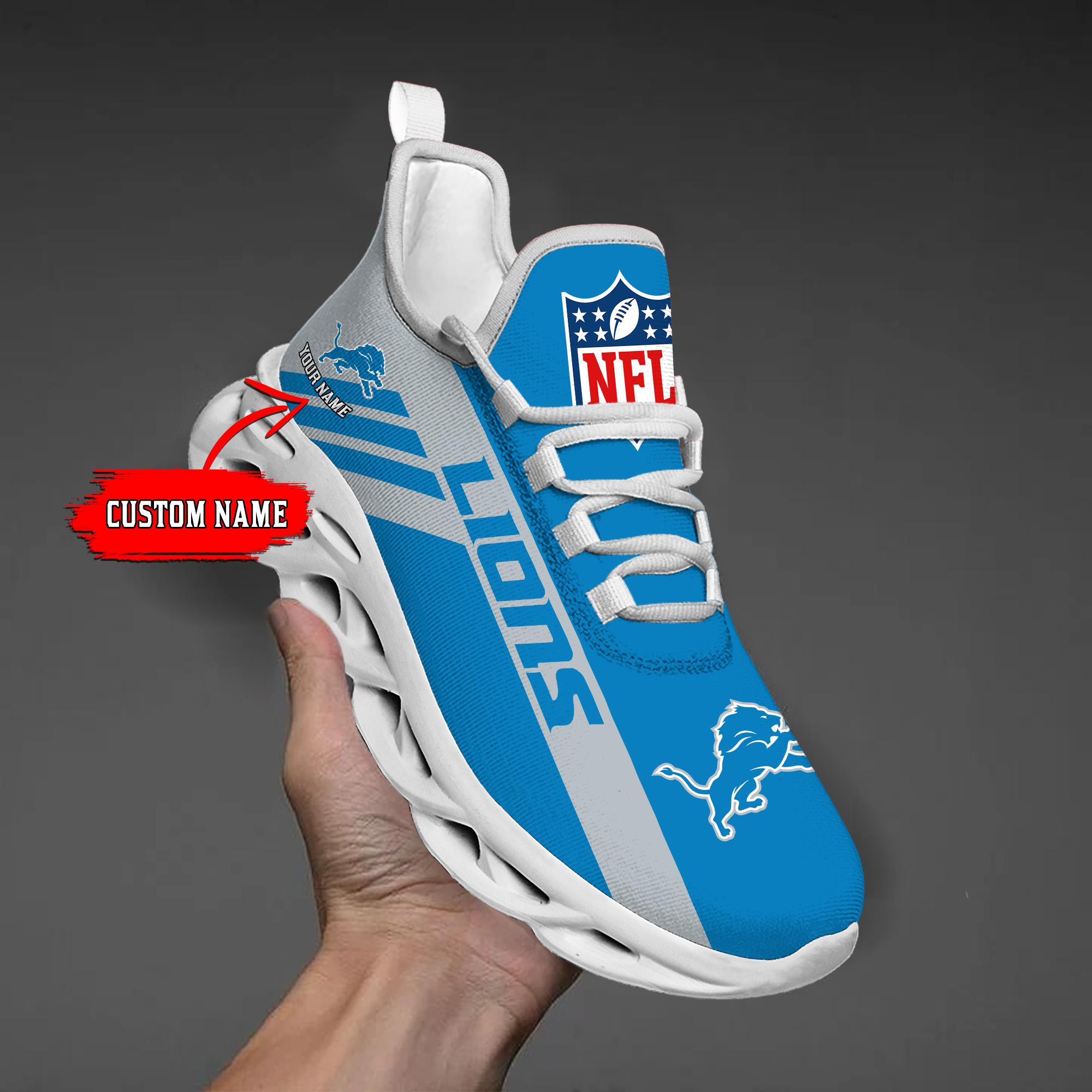 Ideafootwear Detroit Lions Max Soul Shoes Sneakers For Men And Women
