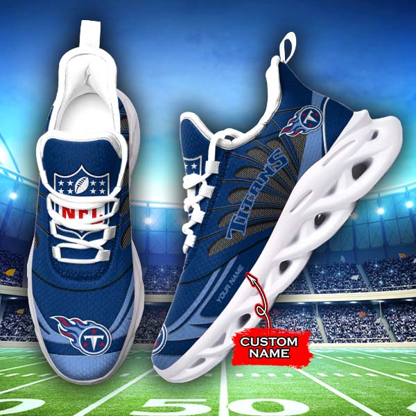 Ideafootwear Tennessee Titans Max Soul Shoes Sneakers For Men And Women