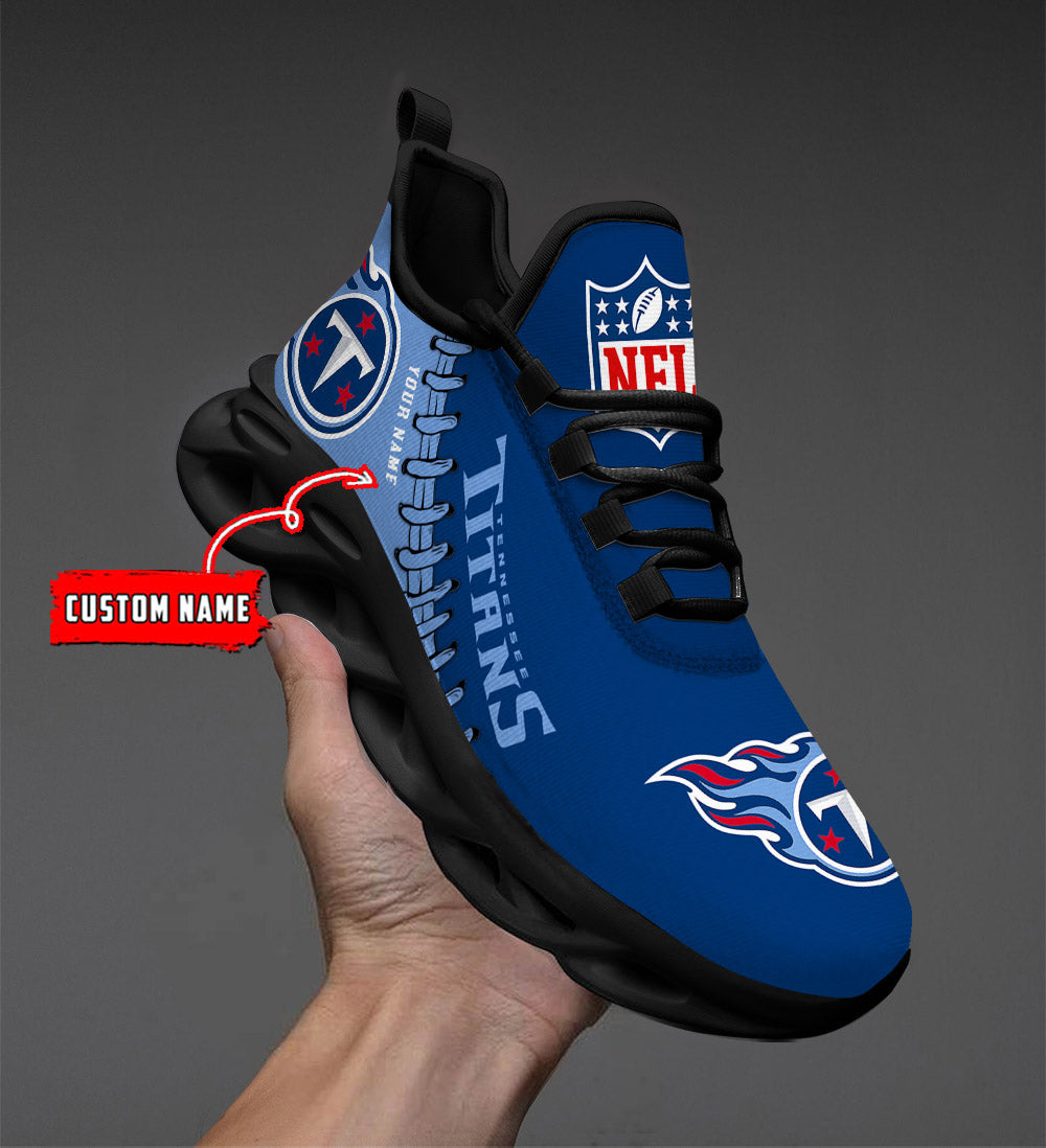 Ideafootwear Tennessee Titans Max Soul Shoes Sneakers For Men And Women