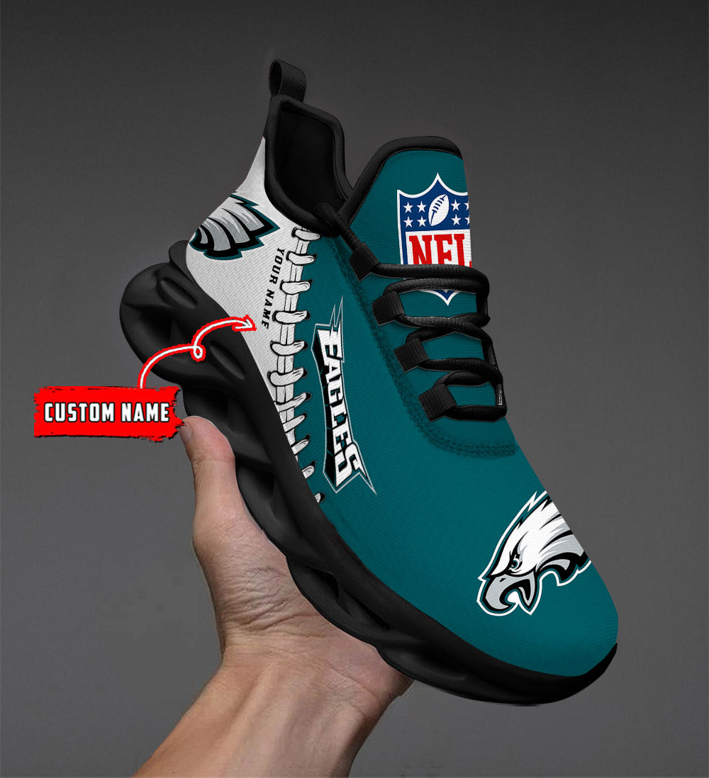 Ideafootwear Philadelphia Eagles Max Soul Shoes Sneakers For Men And Women