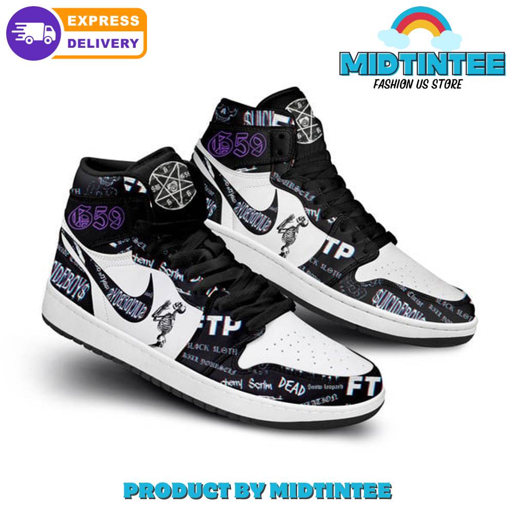 Ideafootwear Suicideboys AJ1 High Sneakers Shoes For Men And Women 8