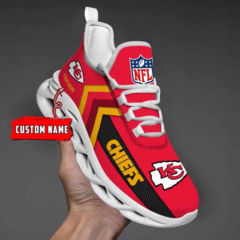 Ideafootwear Kansas City Chiefs Max Soul Shoes Sneakers For Men And Women
