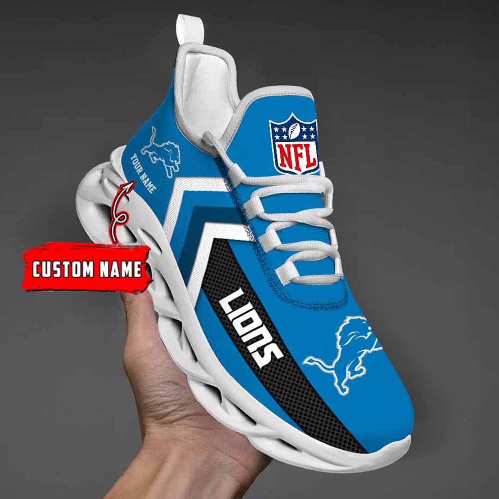 Ideafootwear Detroit Lions Max Soul Shoes Sneakers For Men And Women