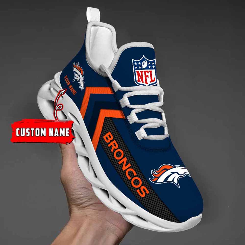Ideafootwear Denver Broncos Max Soul Shoes Sneakers For Men And Women