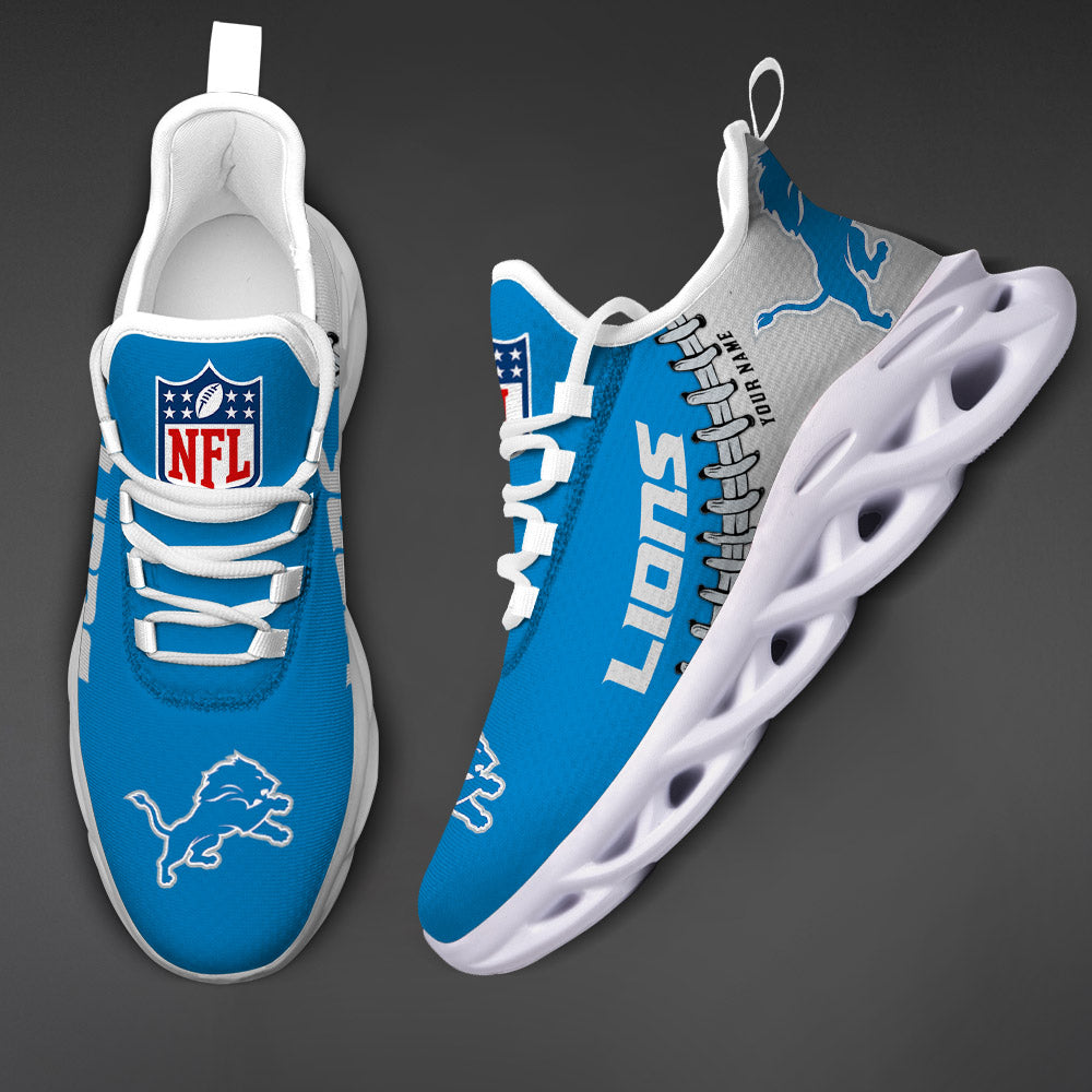 Ideafootwear Detroit Lions Max Soul Shoes Sneakers For Men And Women