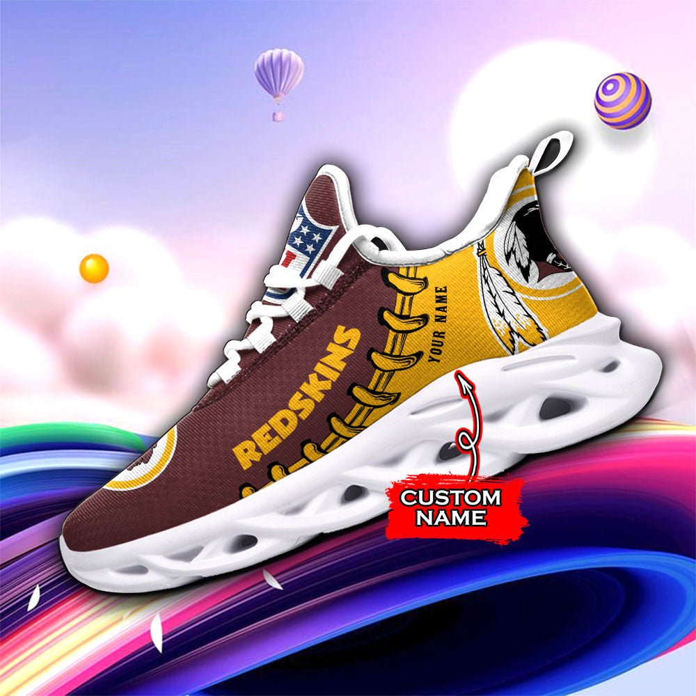 Ideafootwear Washington Commanders Max Soul Shoes Sneakers For Men And Women
