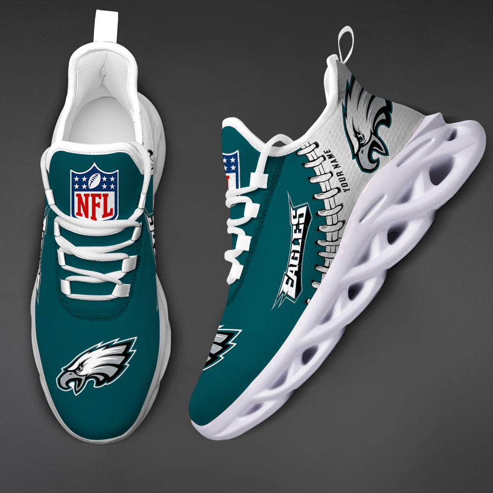 Ideafootwear Philadelphia Eagles Max Soul Shoes Sneakers For Men And Women
