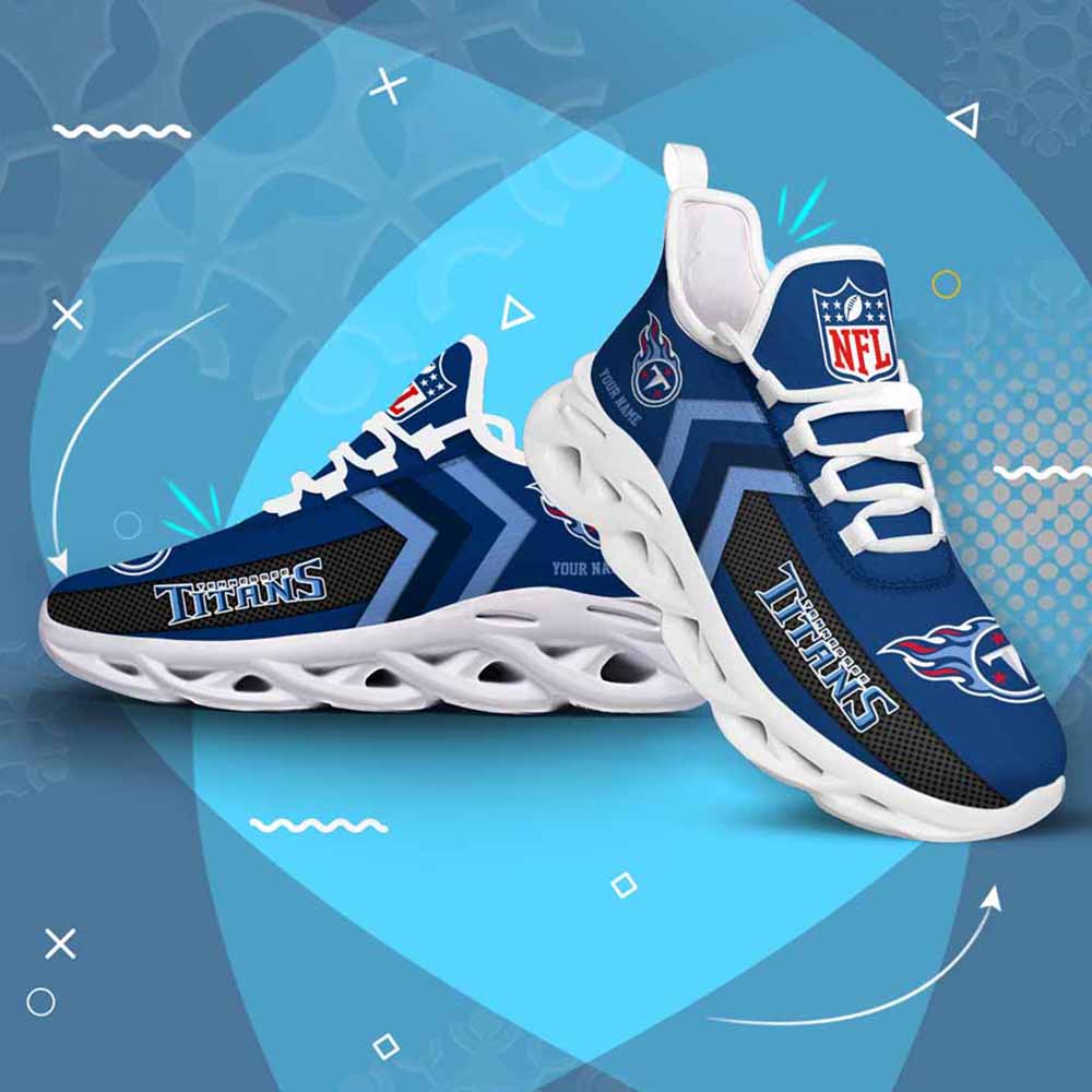 Ideafootwear Tennessee Titans Max Soul Shoes Sneakers For Men And Women