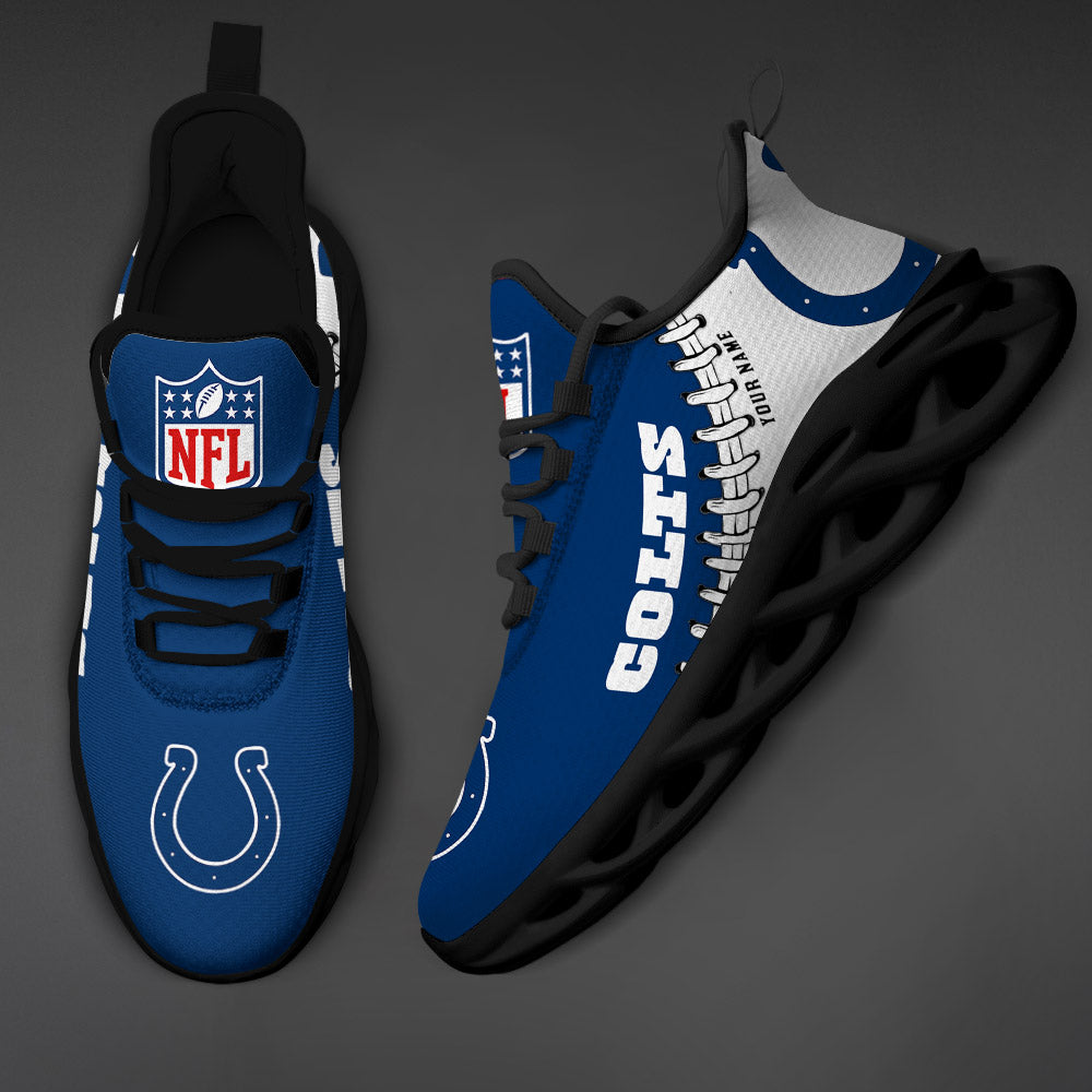 Ideafootwear Indianapolis Colts Max Soul Shoes Sneakers For Men And Women