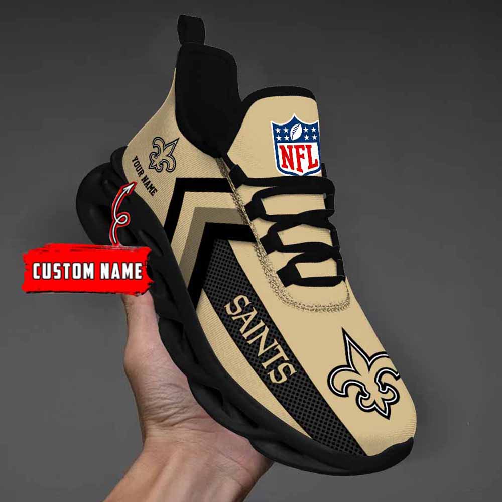 Ideafootwear New Orleans Saints Max Soul Shoes Sneakers For Men And Women