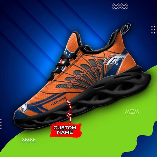 Ideafootwear Denver Broncos Max Soul Shoes Sneakers For Men And Women