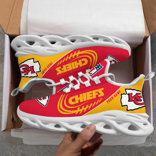 Ideafootwear Kansas City Chiefs Max Soul Shoes Sneakers For Men And Women