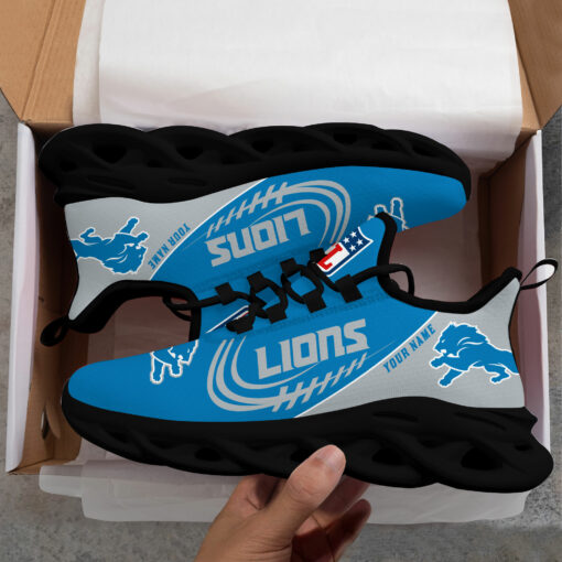 Ideafootwear Detroit Lions Max Soul Shoes Sneakers For Men And Women