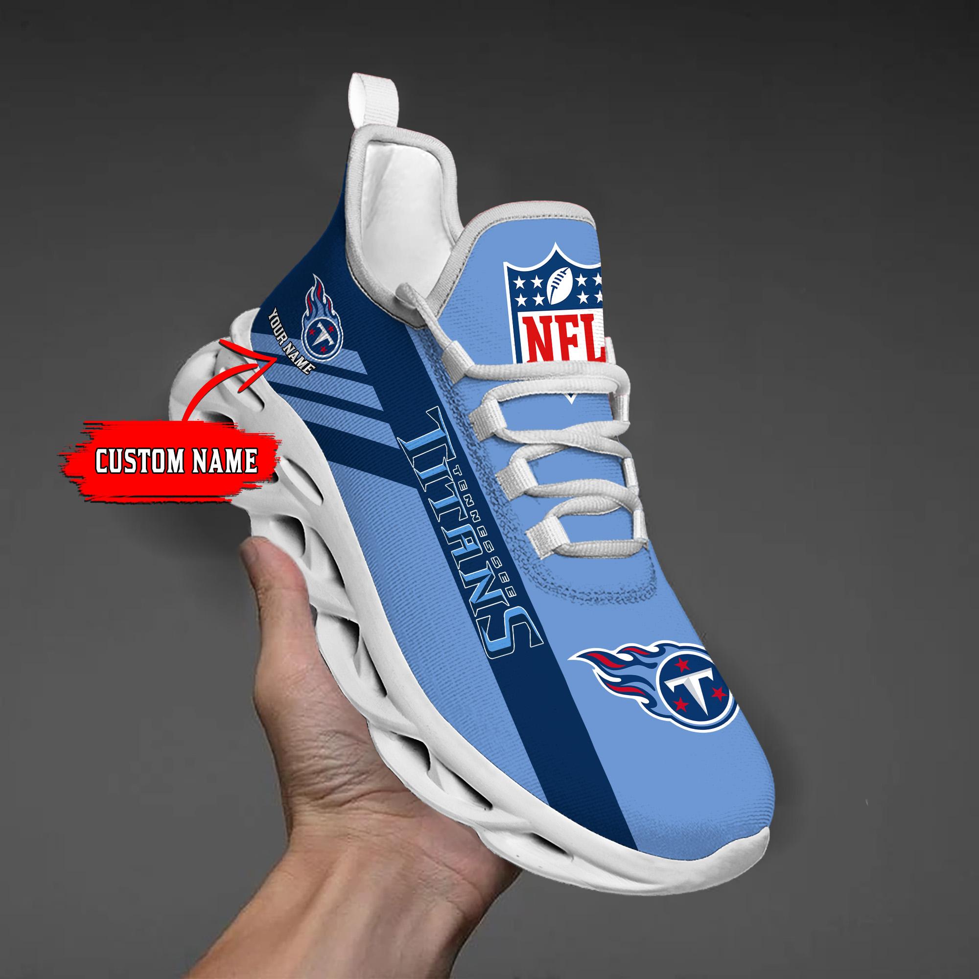 Ideafootwear Tennessee Titans Max Soul Shoes Sneakers For Men And Women