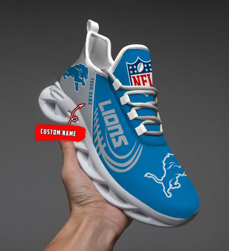 Ideafootwear Detroit Lions Max Soul Shoes Sneakers For Men And Women
