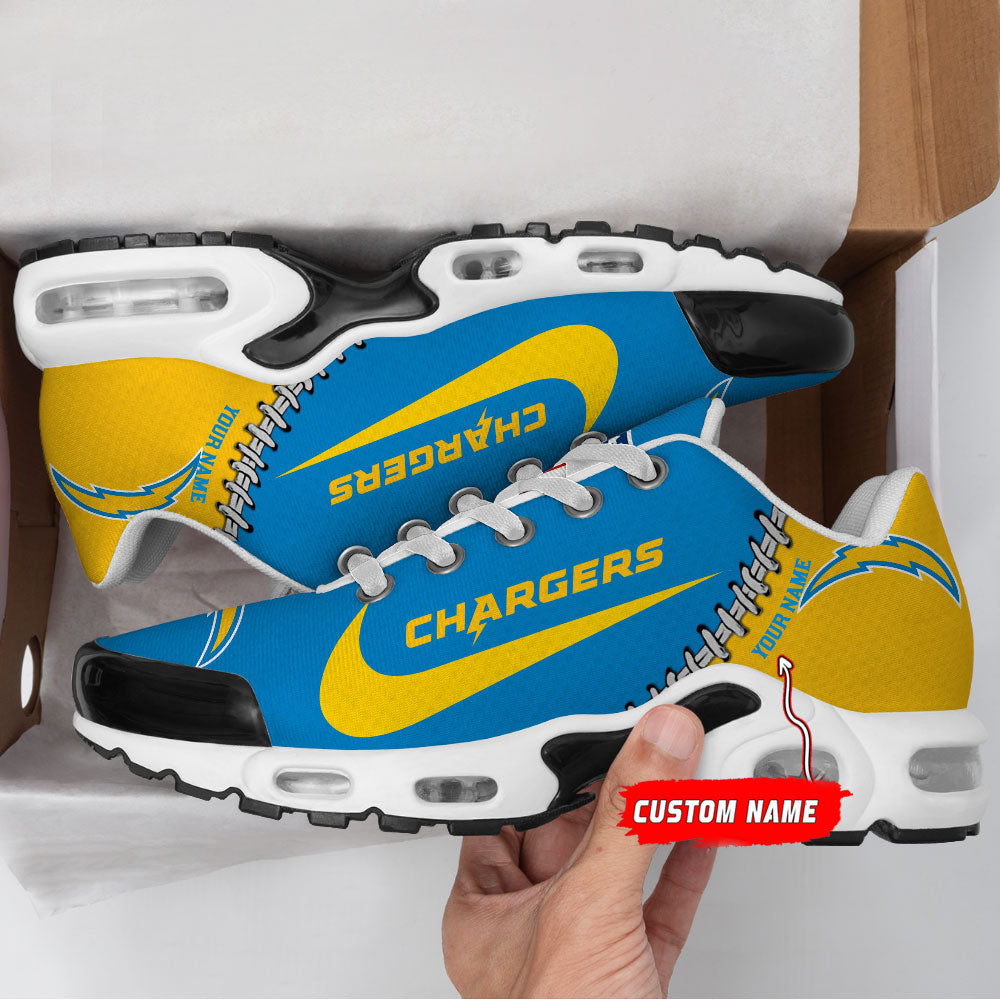 Ideafootwear Los Angeles Chargers TN Shoes Sneakers For Men And Women
