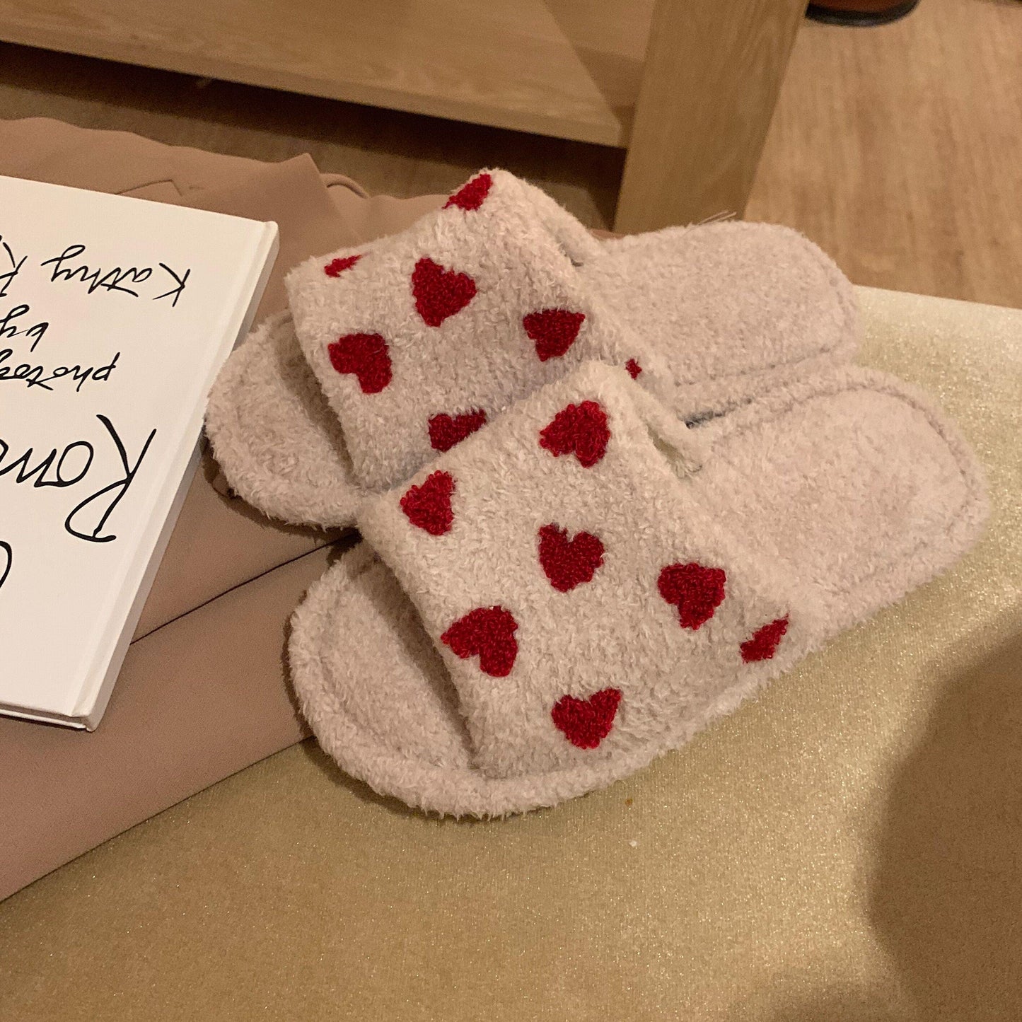 Love Heart Slippers