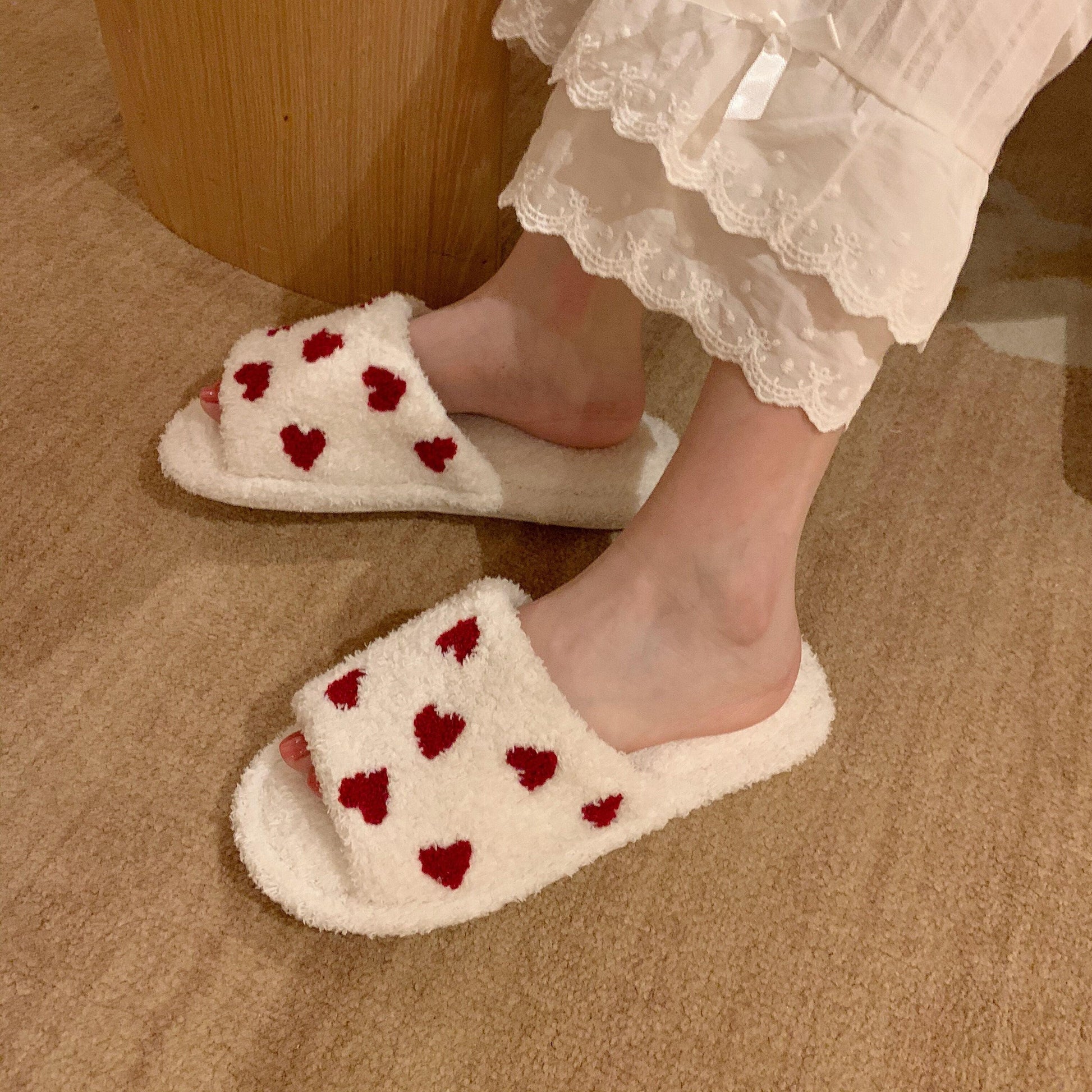 Love Heart Slippers