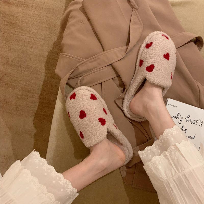 Love Heart Slippers