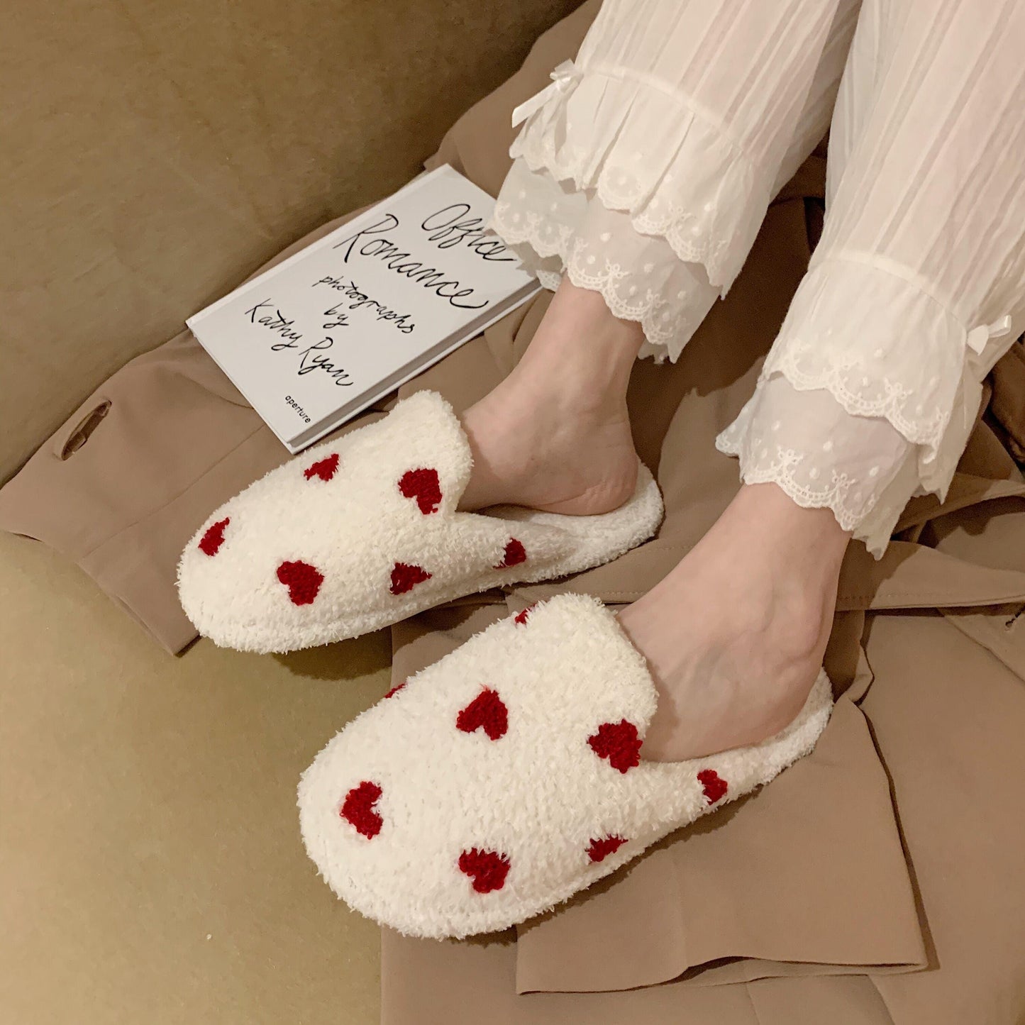 Love Heart Slippers