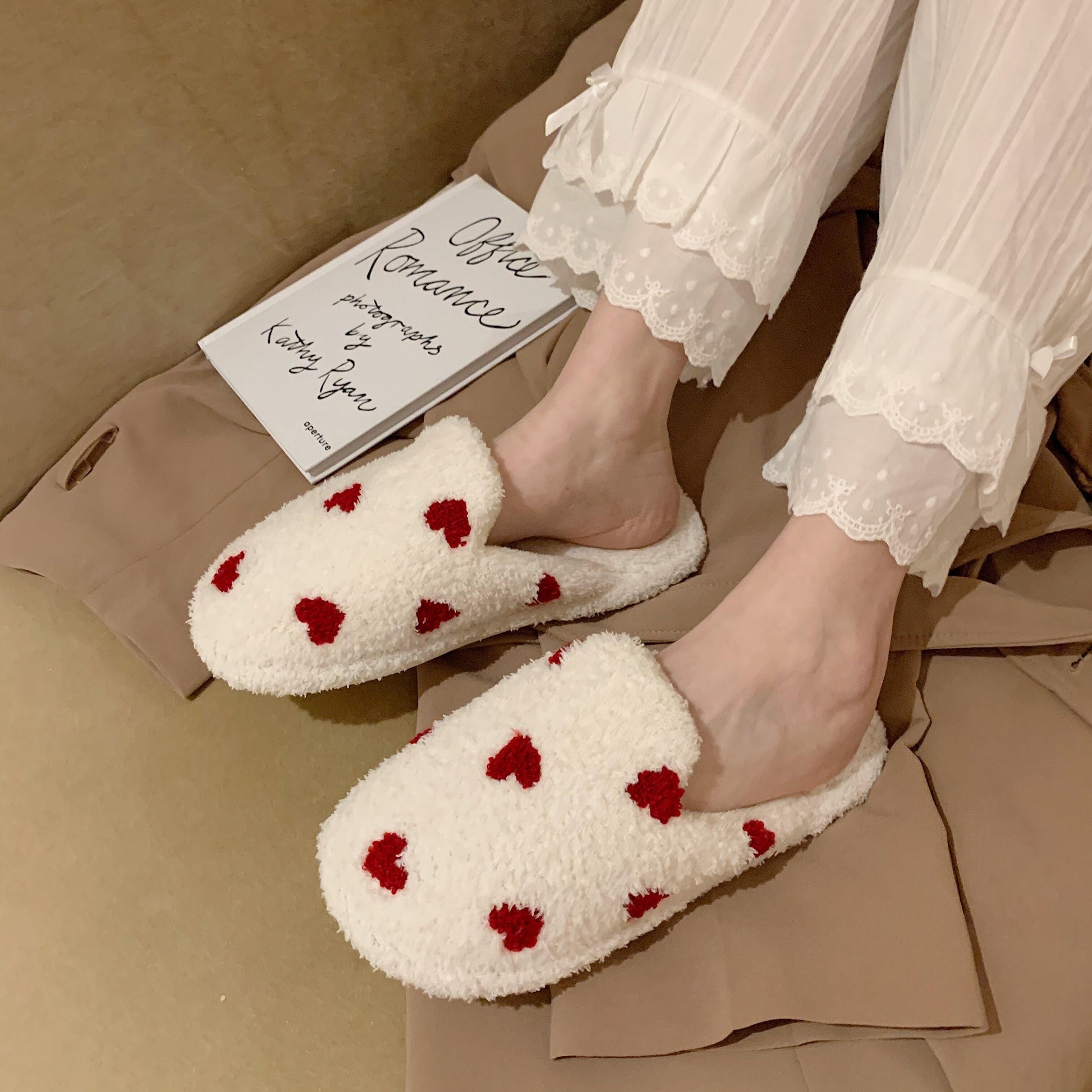 Love Heart Slippers