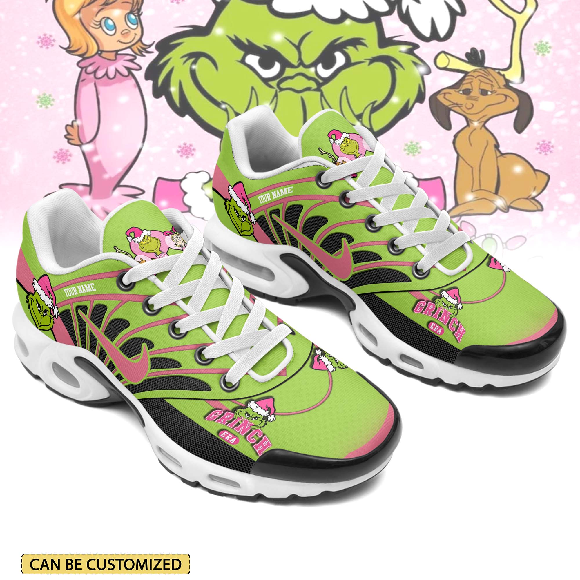 Ideafootwear The Grinch x Christmas TN Shoes Sneakers For Men And Women