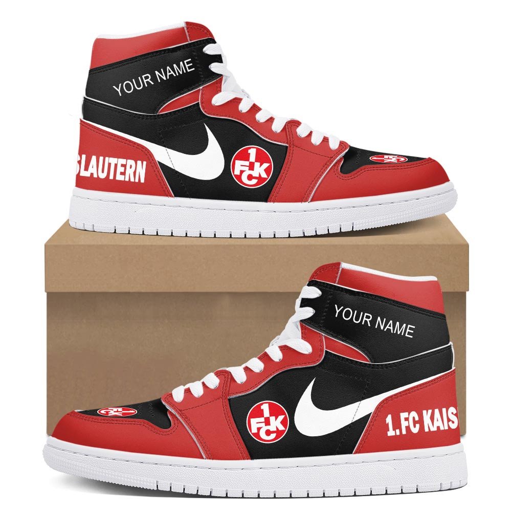 Ideafootwear 1. FC Kaiserslautern AJ1 High Sneakers Shoes For Men And Women 1