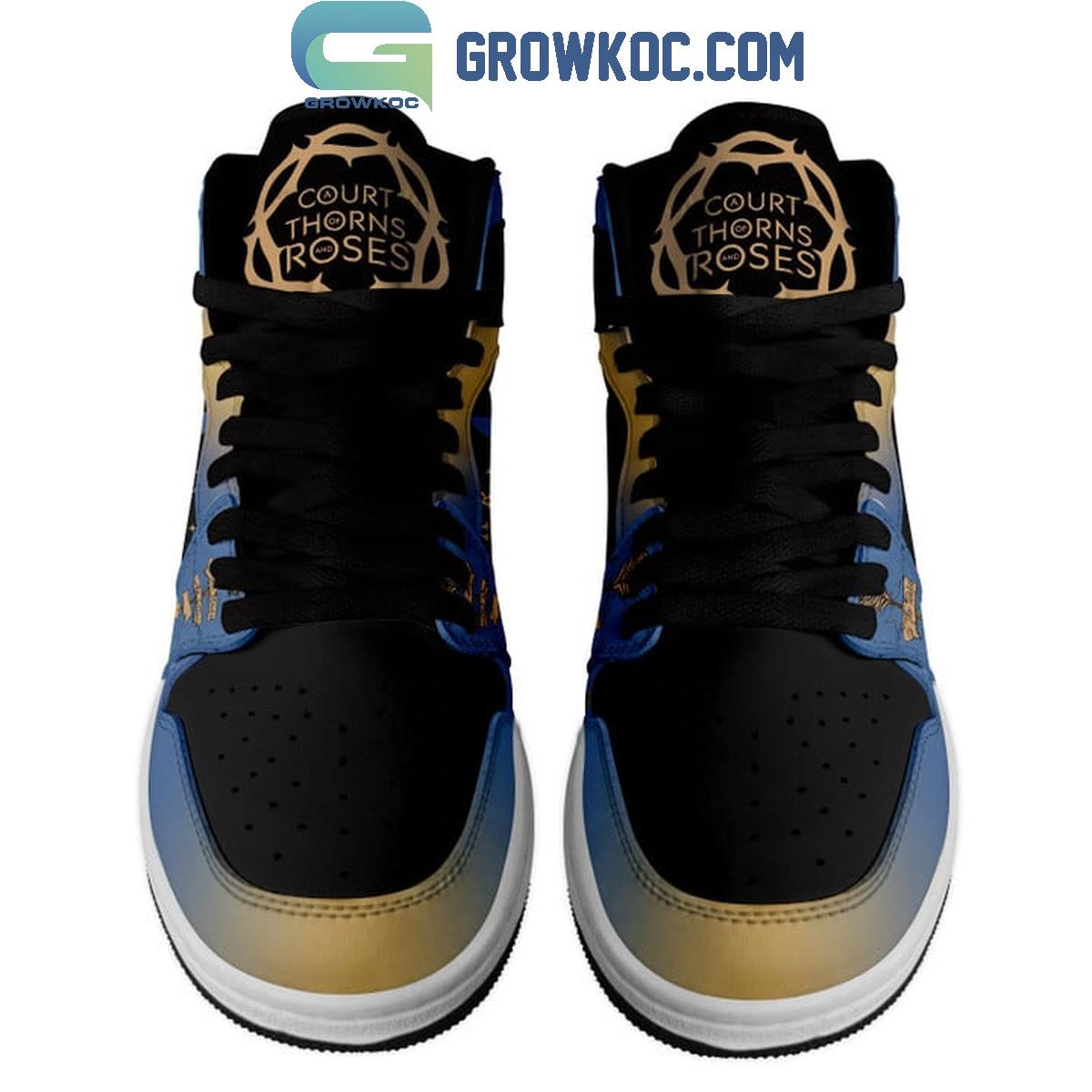 Ideafootwear A Court Of Thorns And Roses AJ1 High Sneakers Shoes For Men And Women 3