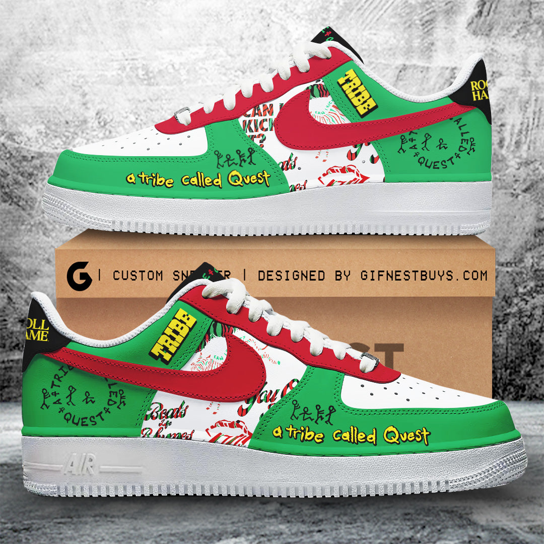 Ideafootwear A Tribe Called Quest Air Low-Top Sneakers Shoes For Men And Women 1