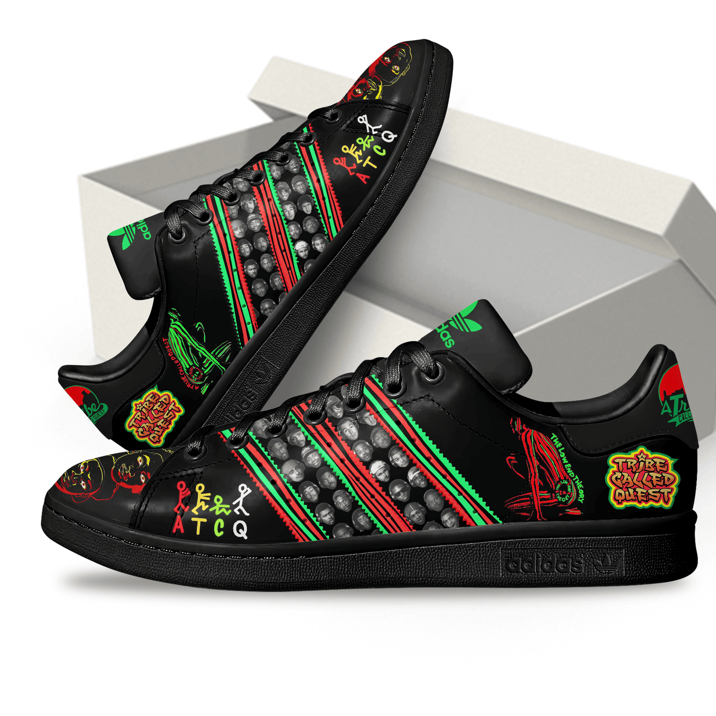 Ideafootwear A Tribe Called Quest Skate Stan Shoes Sneakes For Men And Women 1