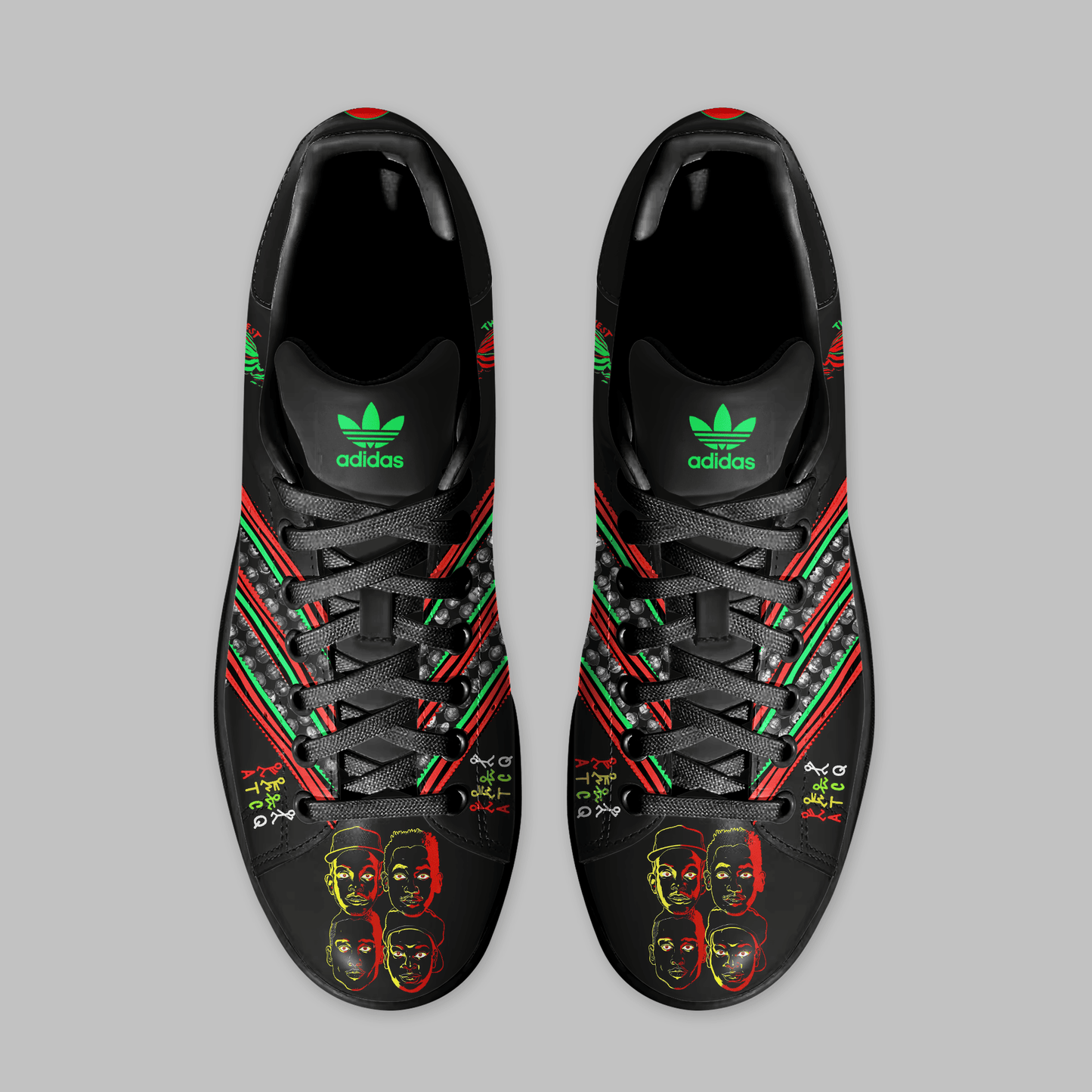 Ideafootwear A Tribe Called Quest Skate Stan Shoes Sneakes For Men And Women 1