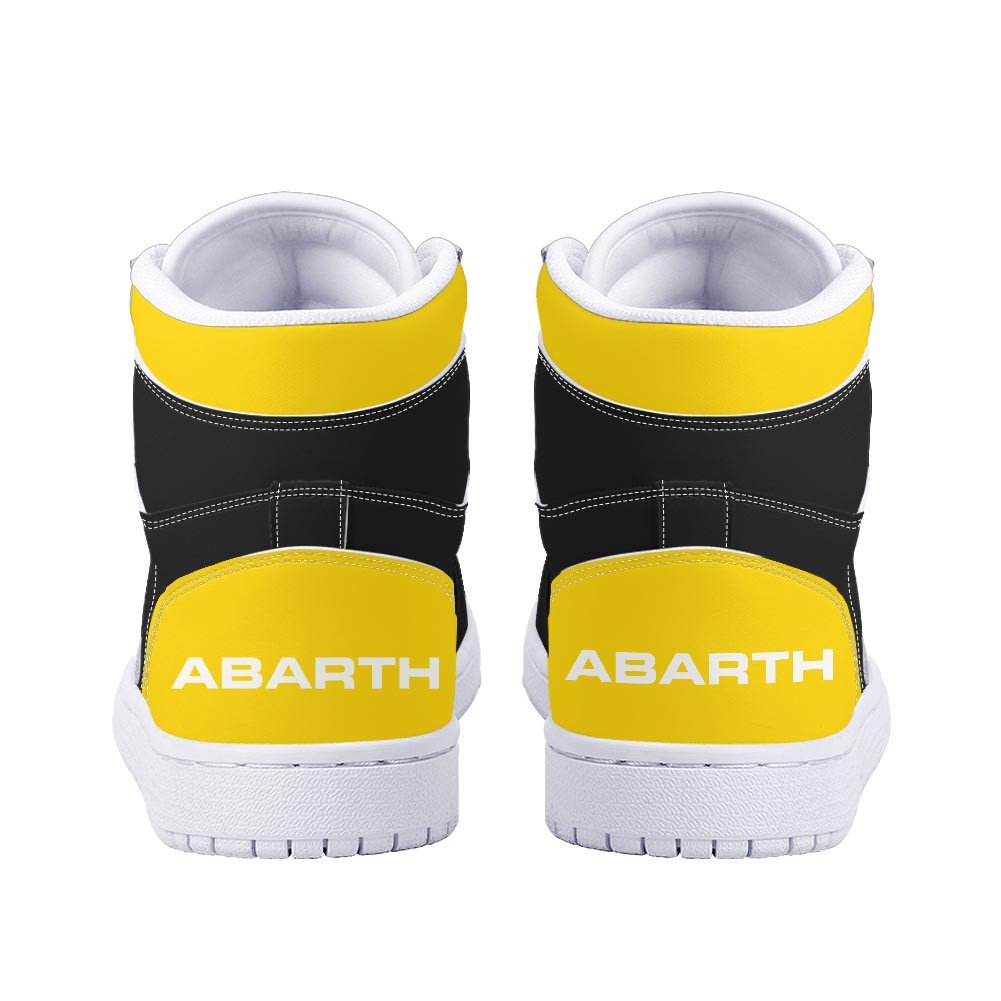 Ideafootwear Abarth AJ1 High Sneakers Shoes For Men And Women 1