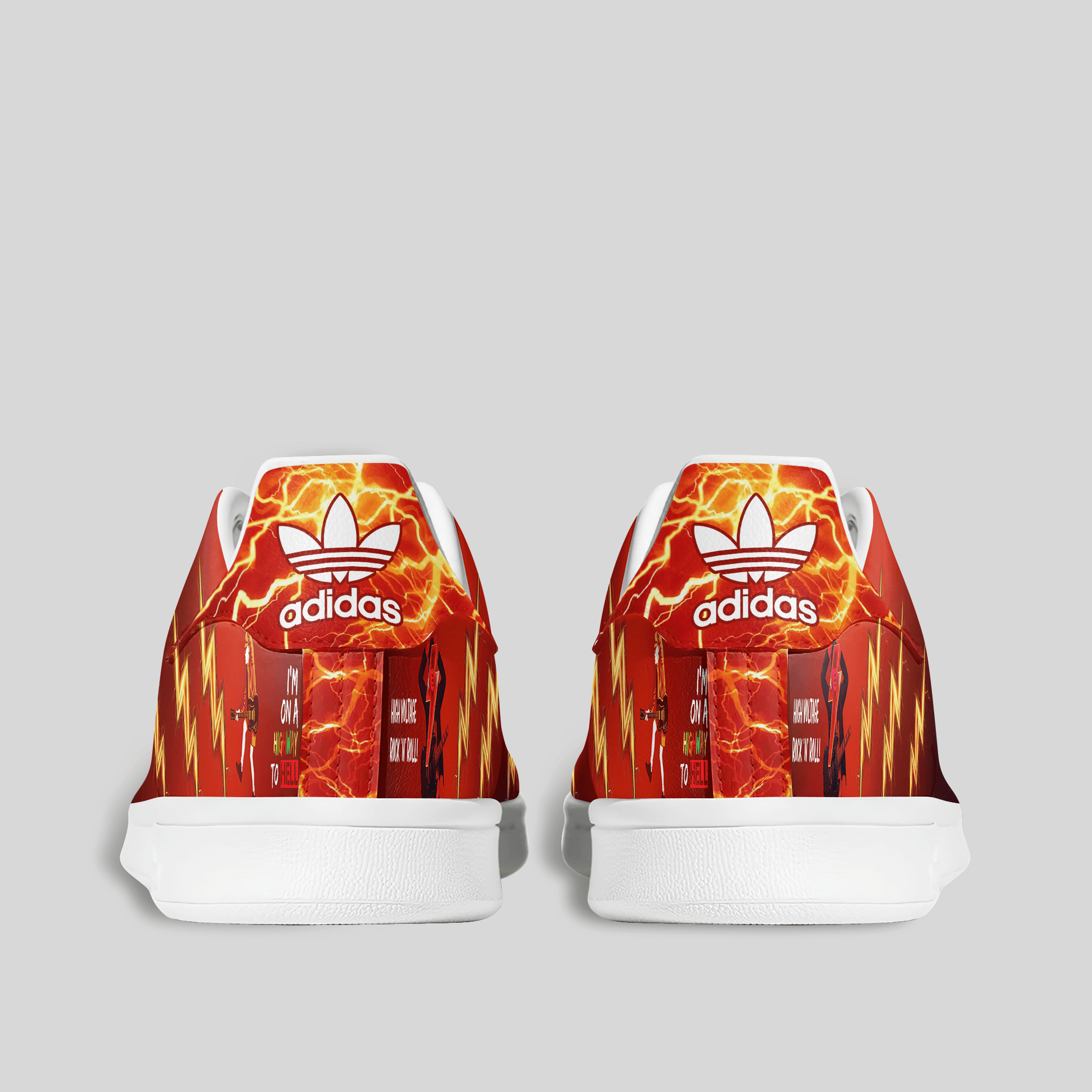 Ideafootwear AC/DC Skate Stan Shoes Sneakes For Men And Women 1