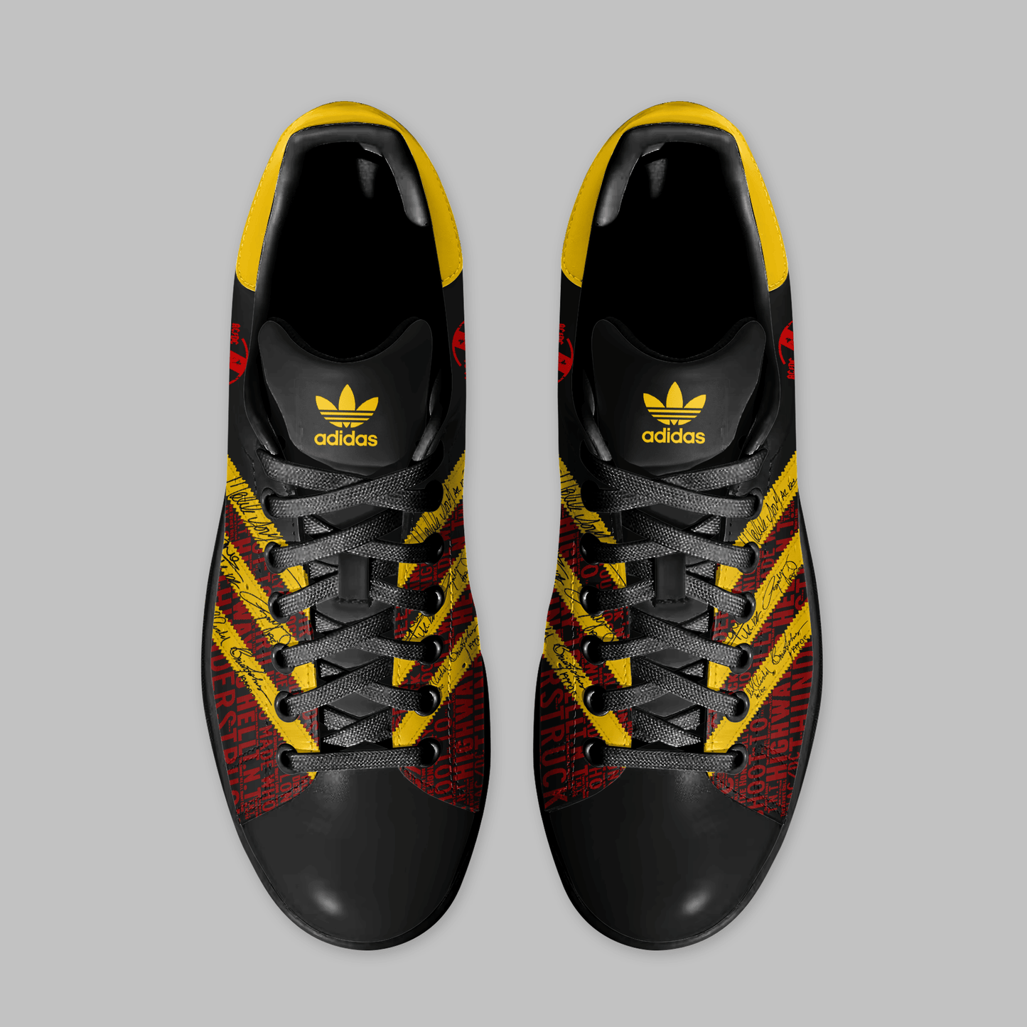 Ideafootwear AC/DC Skate Stan Shoes Sneakes For Men And Women 2