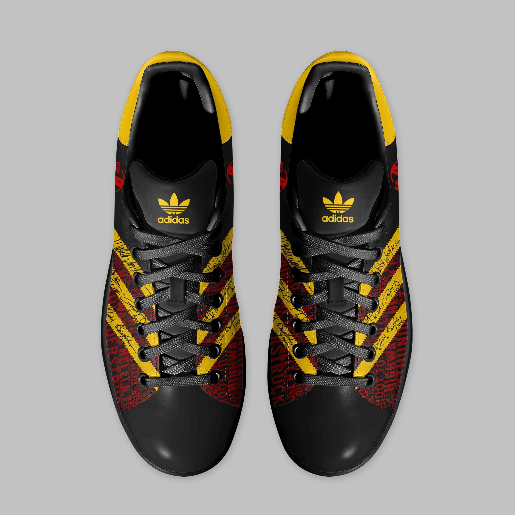 Ideafootwear AC/DC Skate Stan Shoes Sneakes For Men And Women 2