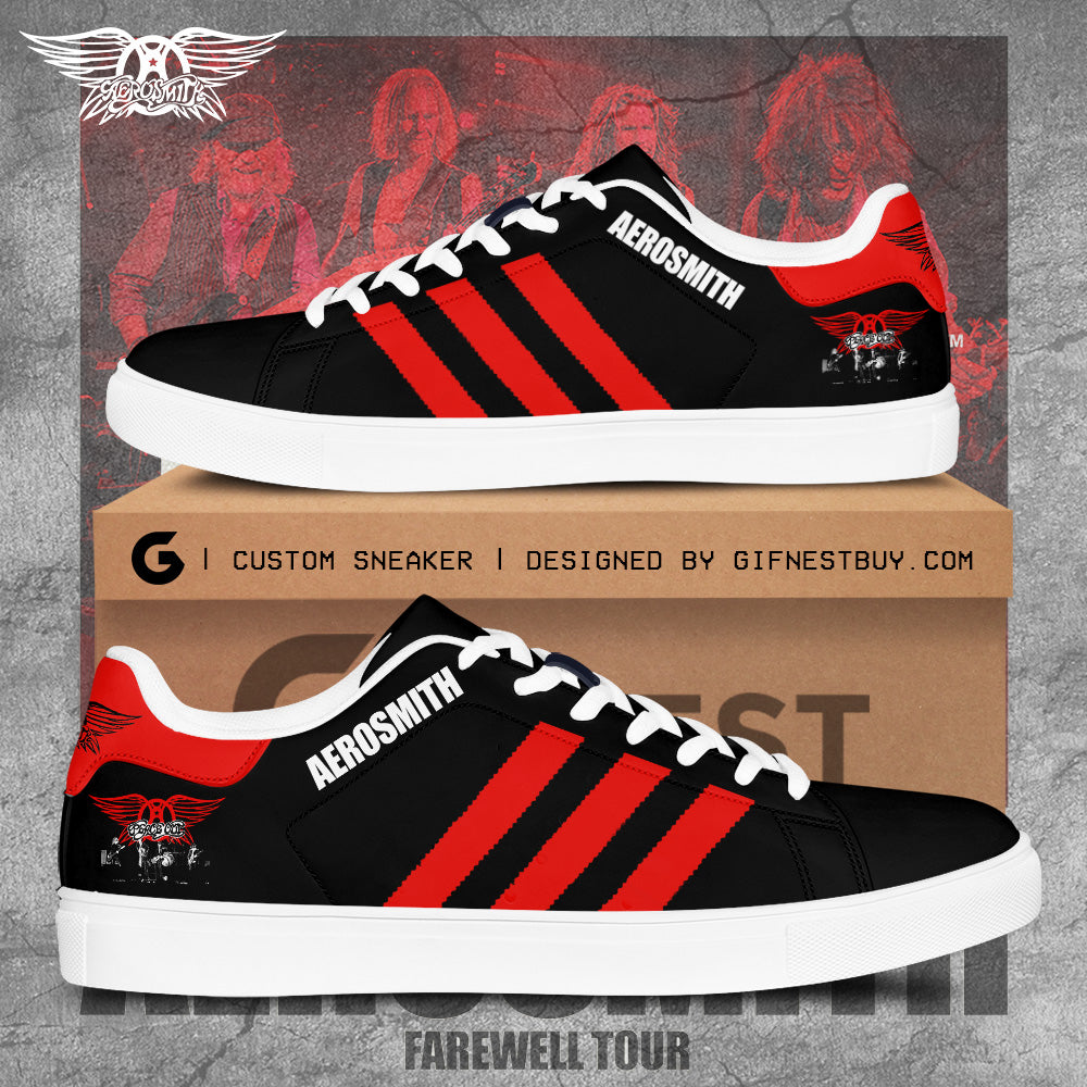 Ideafootwear Aerosmith Skate Stan Shoes Sneakes For Men And Women 3