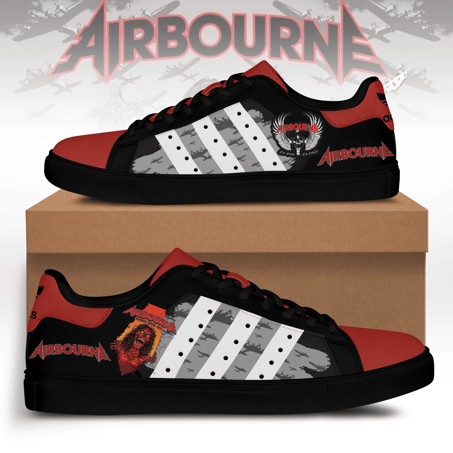Ideafootwear Airbourne Skate Stan Shoes Sneakes For Men And Women 1