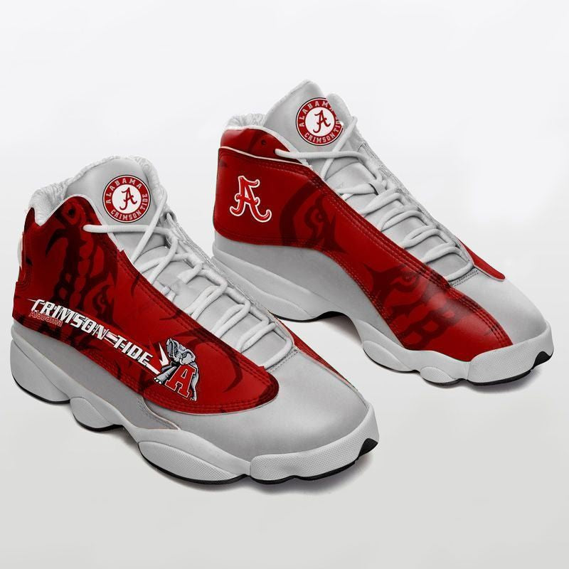 Ideafootwear Alabama Crimson Tide AJ13 Sneakers Shoes For Men And Women 18