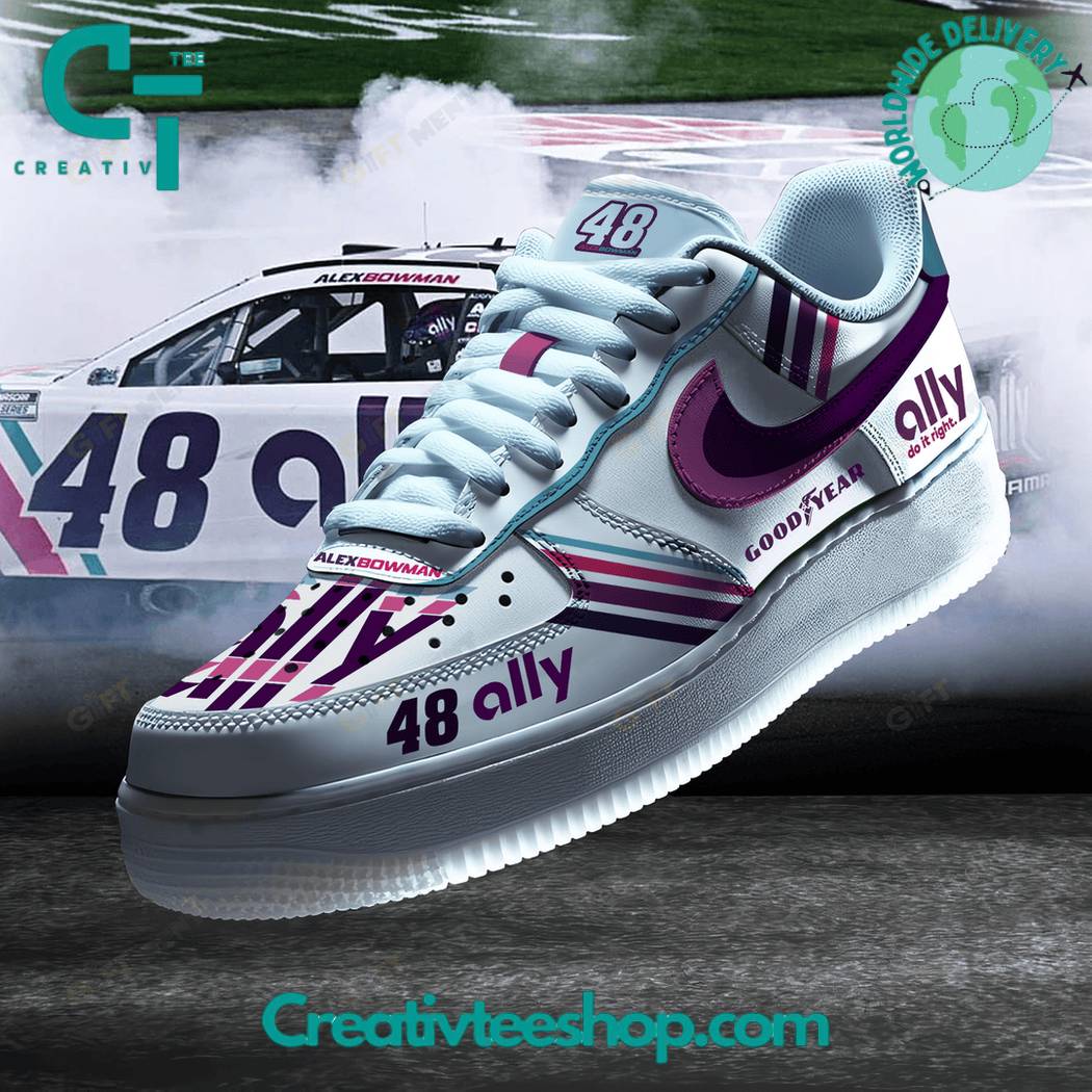 Ideafootwear Alex Bowman Air Low-Top Sneakers Shoes For Men And Women 1