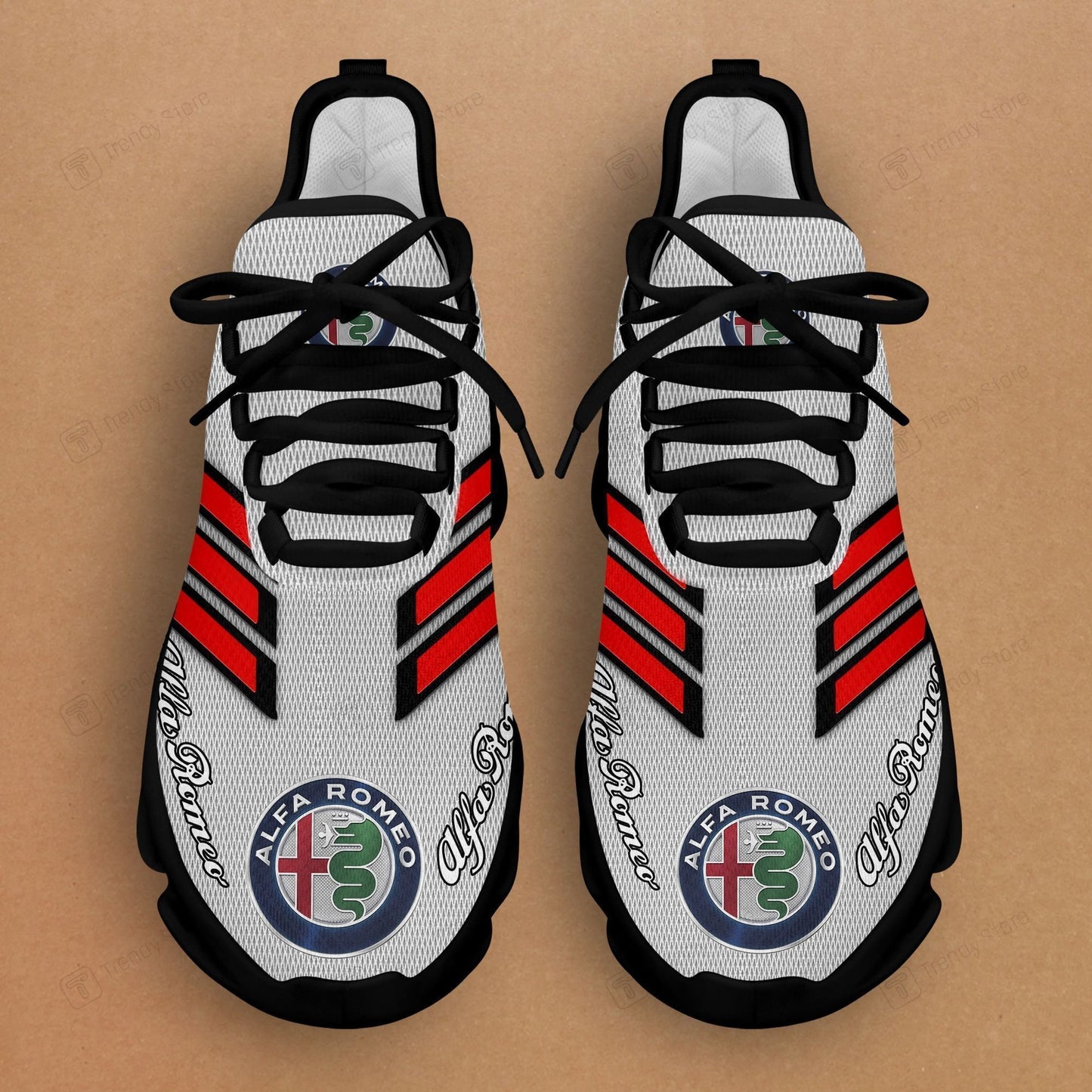 Ideafootwear Alfa Romeo Max Soul Shoes Sneakers For Men And Women 3