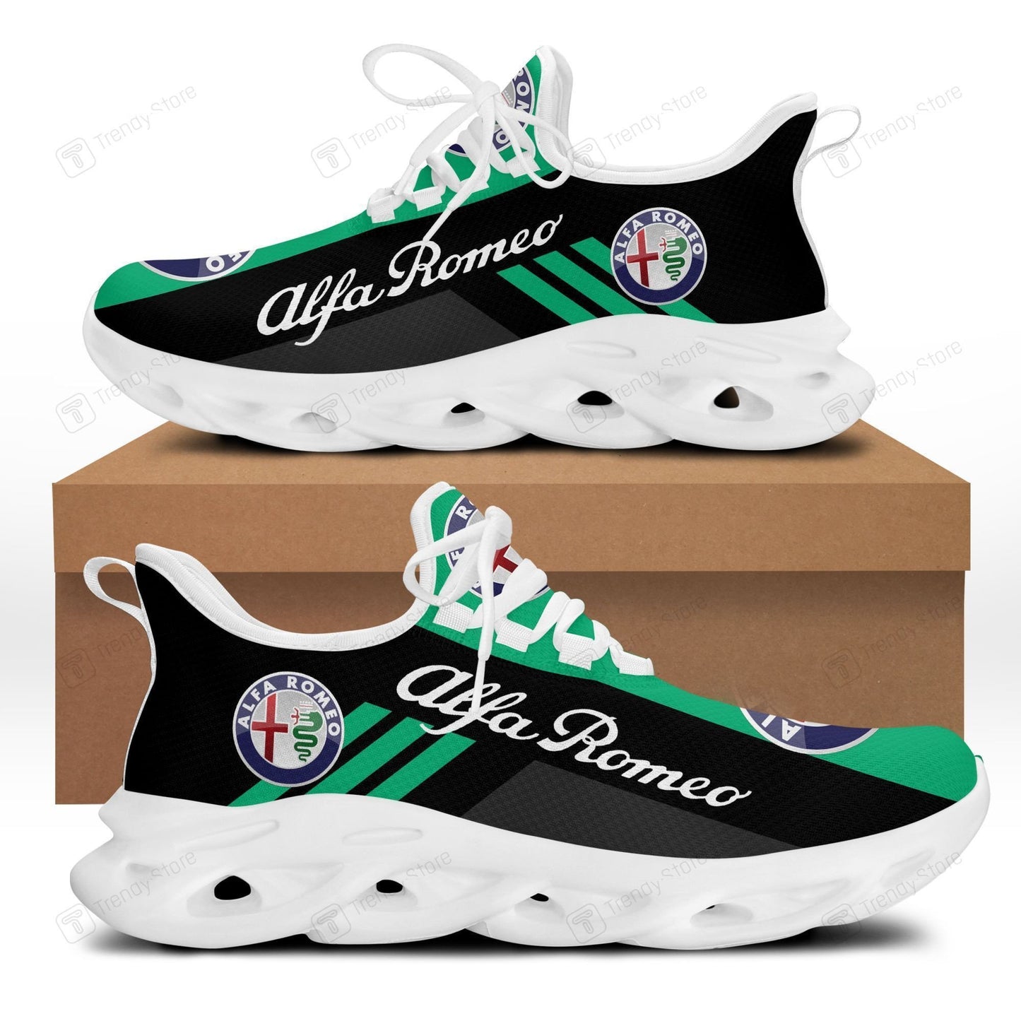 Ideafootwear Alfa Romeo Max Soul Shoes Sneakers For Men And Women 1