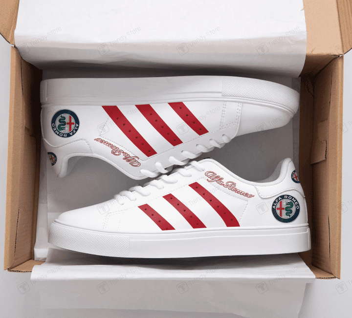 Ideafootwear Alfa Romeo Skate Stan Shoes Sneakes For Men And Women 6