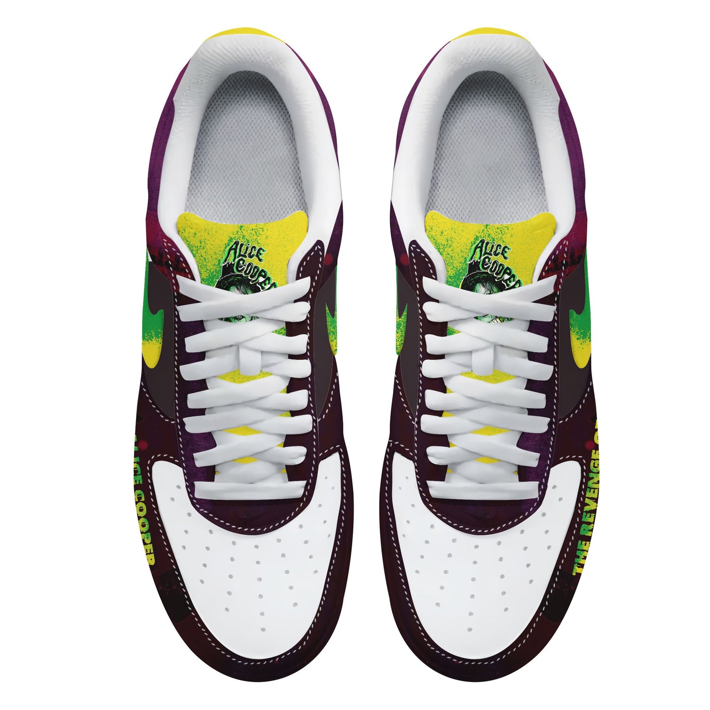 Ideafootwear Alice Cooper Air Low-Top Sneakers Shoes For Men And Women 2