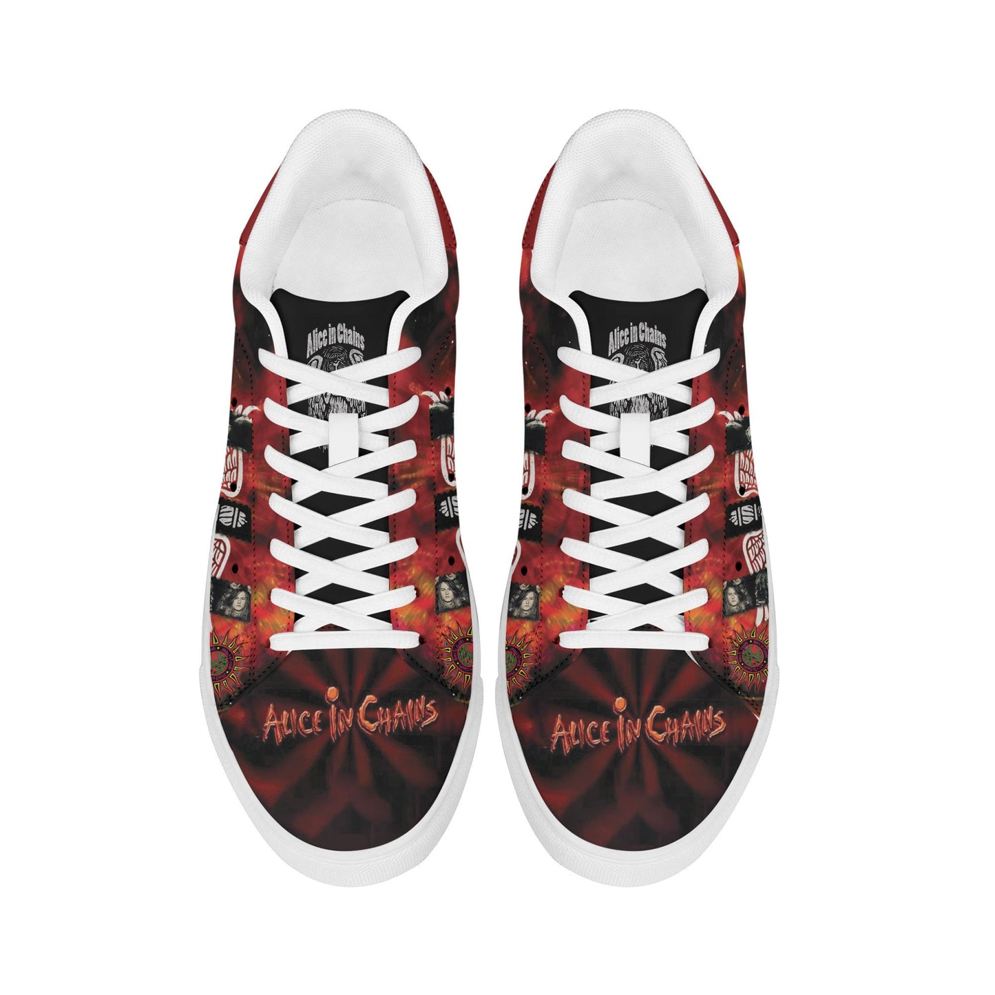 Ideafootwear Alice In Chains Skate Stan Shoes Sneakes For Men And Women 3